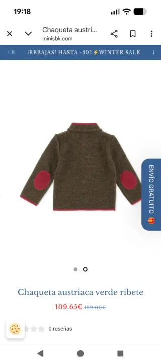 Chaqueta Austríaca Verde Talla 4