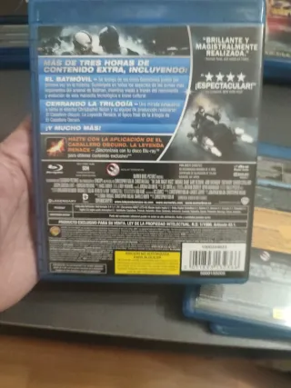 Trilogía Blu-ray El Caballero Oscuro + Origen