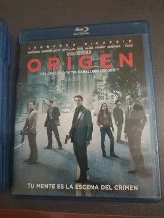 Trilogía Blu-ray El Caballero Oscuro + Origen