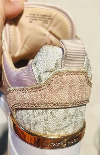 Scarpe Michael Kors donna oro e rosa