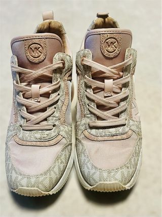 Scarpe Michael Kors donna oro e rosa