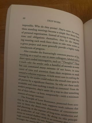 Deep Work by Cal Newport book