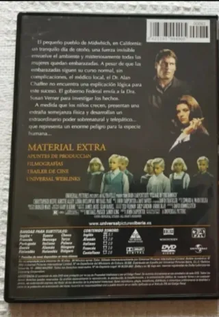 DVD "EL PUEBLO DE LOS MALDITOS".