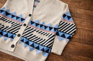 Cardigan vintage multicolor anni 80/90 unisex