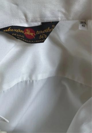 Camisa Gala Blanca Puño Gemelos T XXL