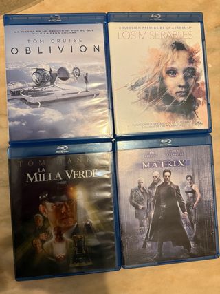 Lote 4 Películas Blu-ray