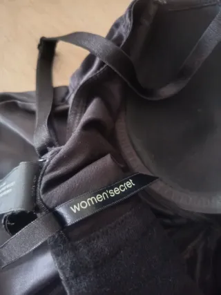 Corpiño negro encaje 85B