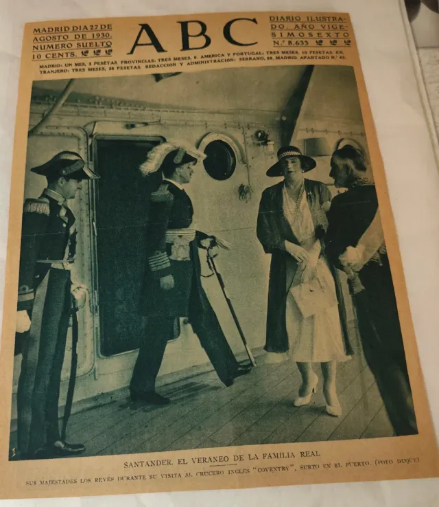 Portadas ABC Actos Importantes