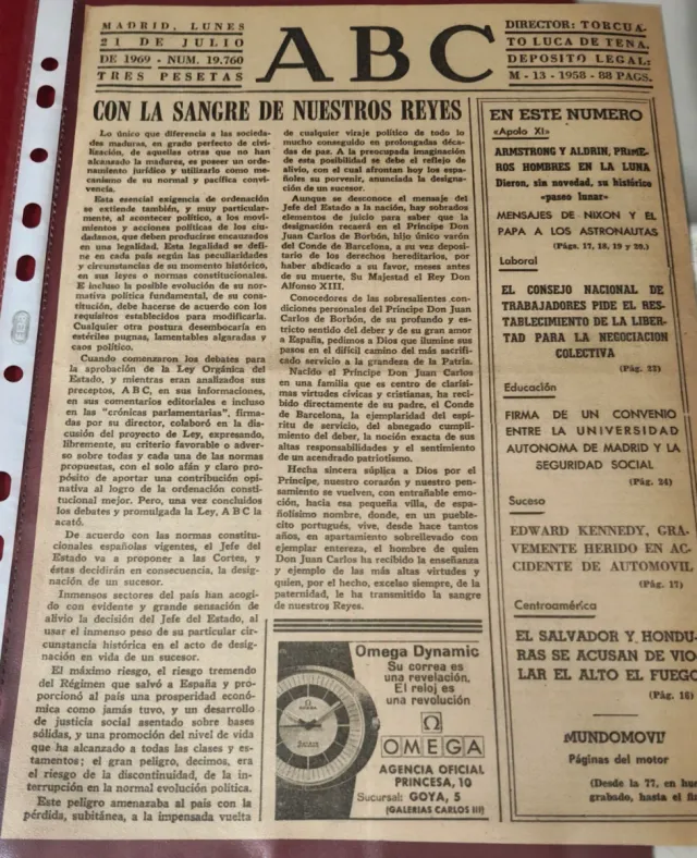 Portadas ABC Actos Importantes