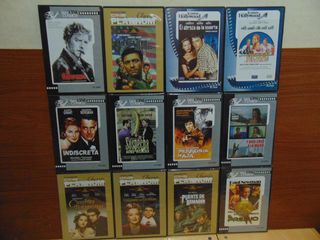 LOTE DE 57 PELÍCULAS DE CINE CLÁSICO EN DVD.