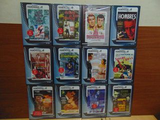 LOTE DE 57 PELÍCULAS DE CINE CLÁSICO EN DVD.