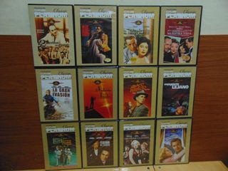 LOTE DE 57 PELÍCULAS DE CINE CLÁSICO EN DVD.