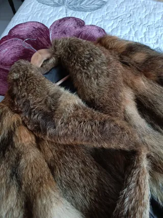 Cappotto in pelliccia.