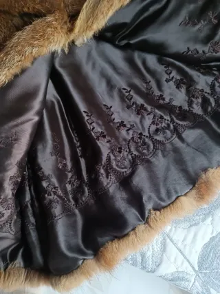 Cappotto in pelliccia.