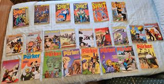 Lote cómics clásicos The Spirit + Ken Parker