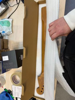 Mástil Guitarra Zurdo Arce Profesional