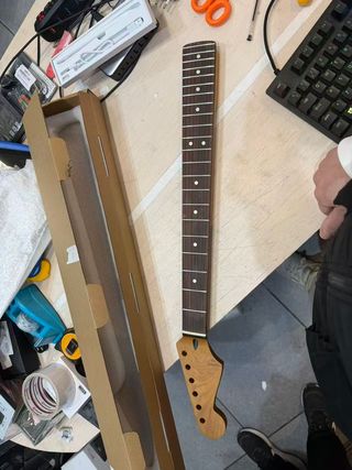 Mástil Guitarra Zurdo Arce Profesional