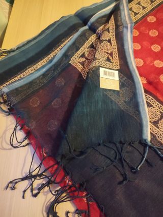 CHAL FULAR ALGODÓN 100% – 190x80 Nuevo