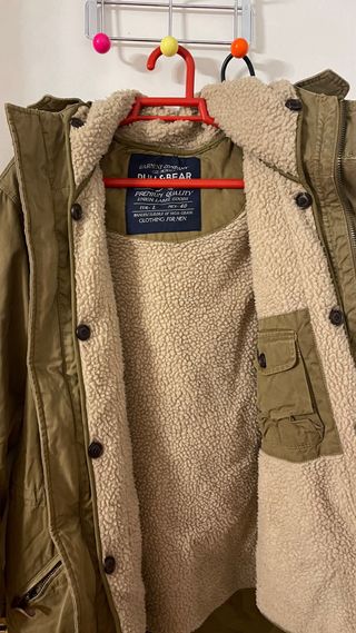 Abrigo Pull&Bear marrón