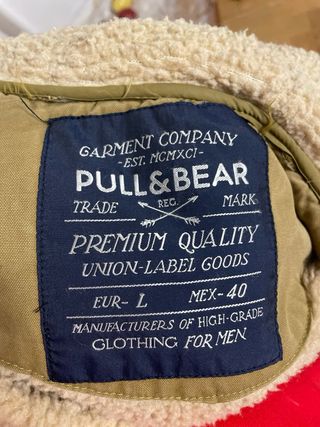 Abrigo Pull&Bear marrón