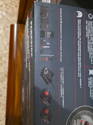 Maletín Parkside 20V Set Atornilladora Percusión