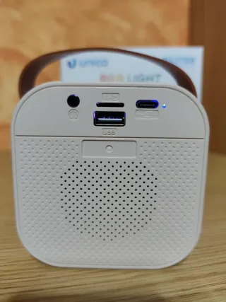 Altavoz y Micrófono Karaoke Unico RGB