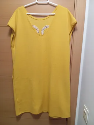 Vestido Sfera Amarillo Talla M