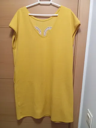 Vestido Sfera Amarillo Talla M