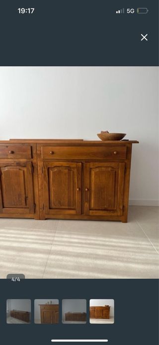Aparador de madera maciza (precio negociable)