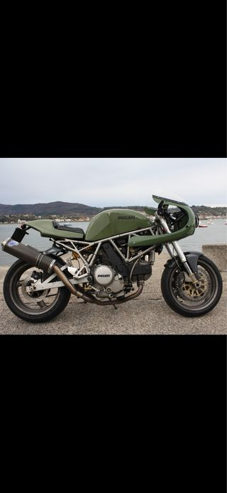 Ducati SS800 Cafe Racer Verde