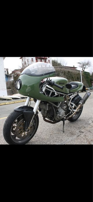 Ducati SS800 Cafe Racer Verde