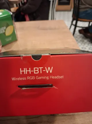 Auriculares Gaming GAME HH-BT-W RGB Inalámbricos