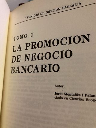 Técnicas de gestión bancaria