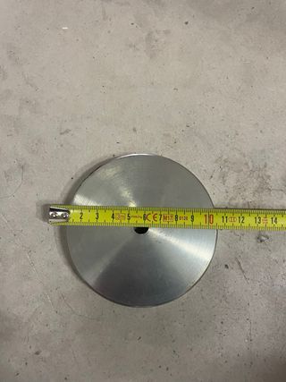 Imán potente 10cms diámetro