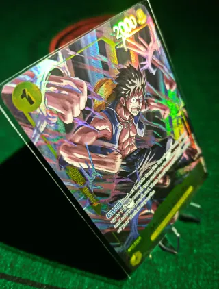 One Piece TCG Luffy Carta Especial Fullart Holo
