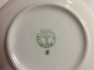 Taza y dos platos vintage