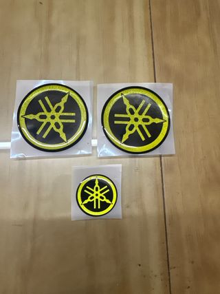 Pack 3 Emblemas Gel Yamaha