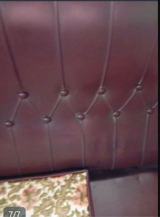 Sofá y sillones vintage marrón