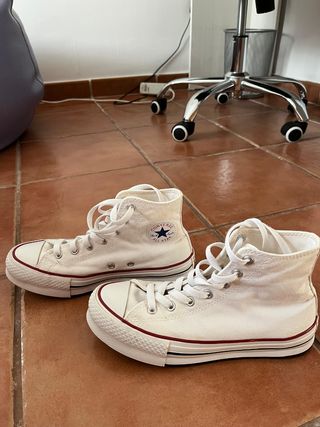 Zapatillas Converse Blancas Plataforma