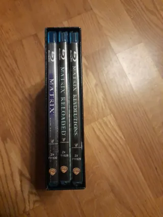 Trilogia Matrix in Blu-ray. Latino