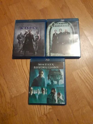 Trilogia Matrix in Blu-ray. Latino