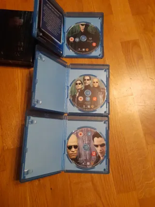 Trilogia Matrix in Blu-ray. Latino