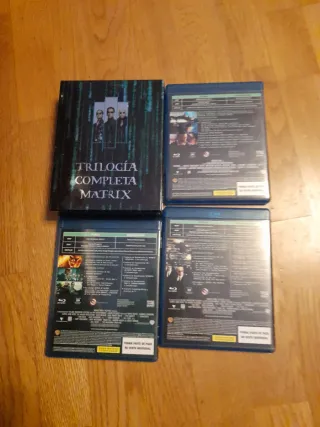 Trilogia Matrix in Blu-ray. Latino