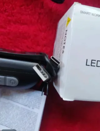 Linterna Frontal LED T014-A con Cable USB