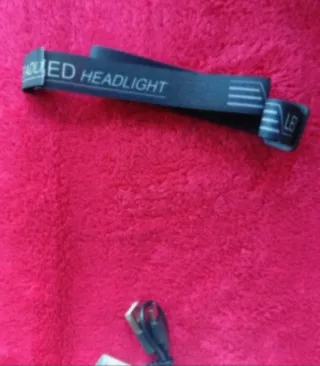 Linterna Frontal LED T014-A con Cable USB