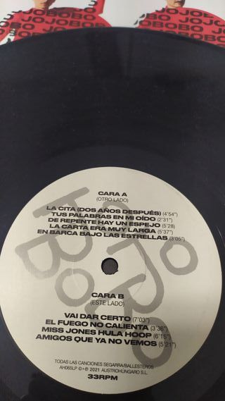 HIDROGENESSE - JOJO BOBO - VINILO