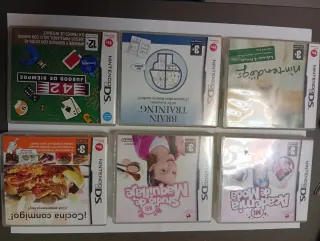 Lote Juegos Nintendo DS: Cocina, Moda, Cerebro