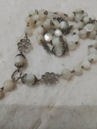 Rosario Nácar y Plata Filigrana S.XIX