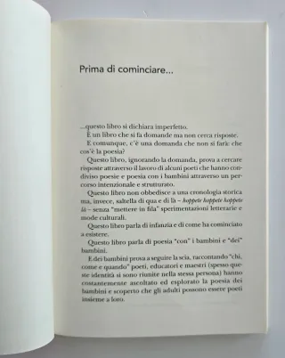 Il primo verso. Scoprire la poesia