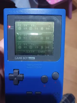 Nintendo Game Boy Pocket Azul